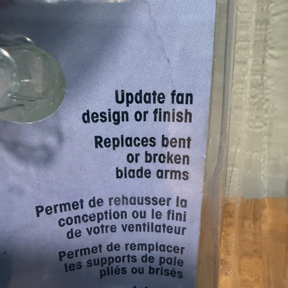 5 Pack New Harbor Breeze Armitage Bronze Ceiling Fan Blade‎ Arms
